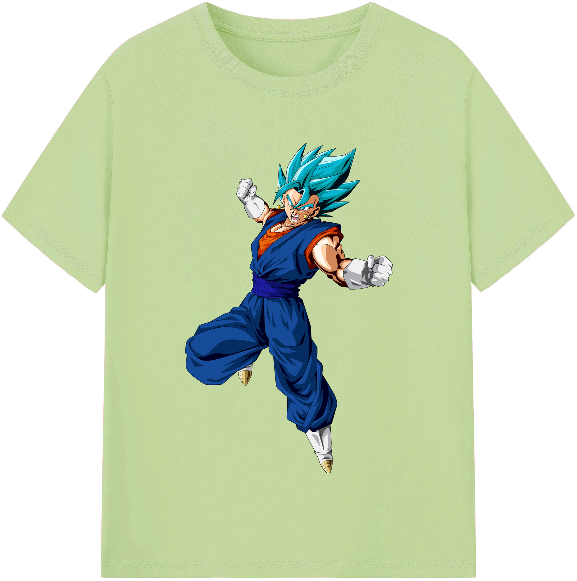 （画像用） ドラゴンボール ベジット DRAGON BALL Vegetto 綿100％半袖Tシャツ（フロントプリント）